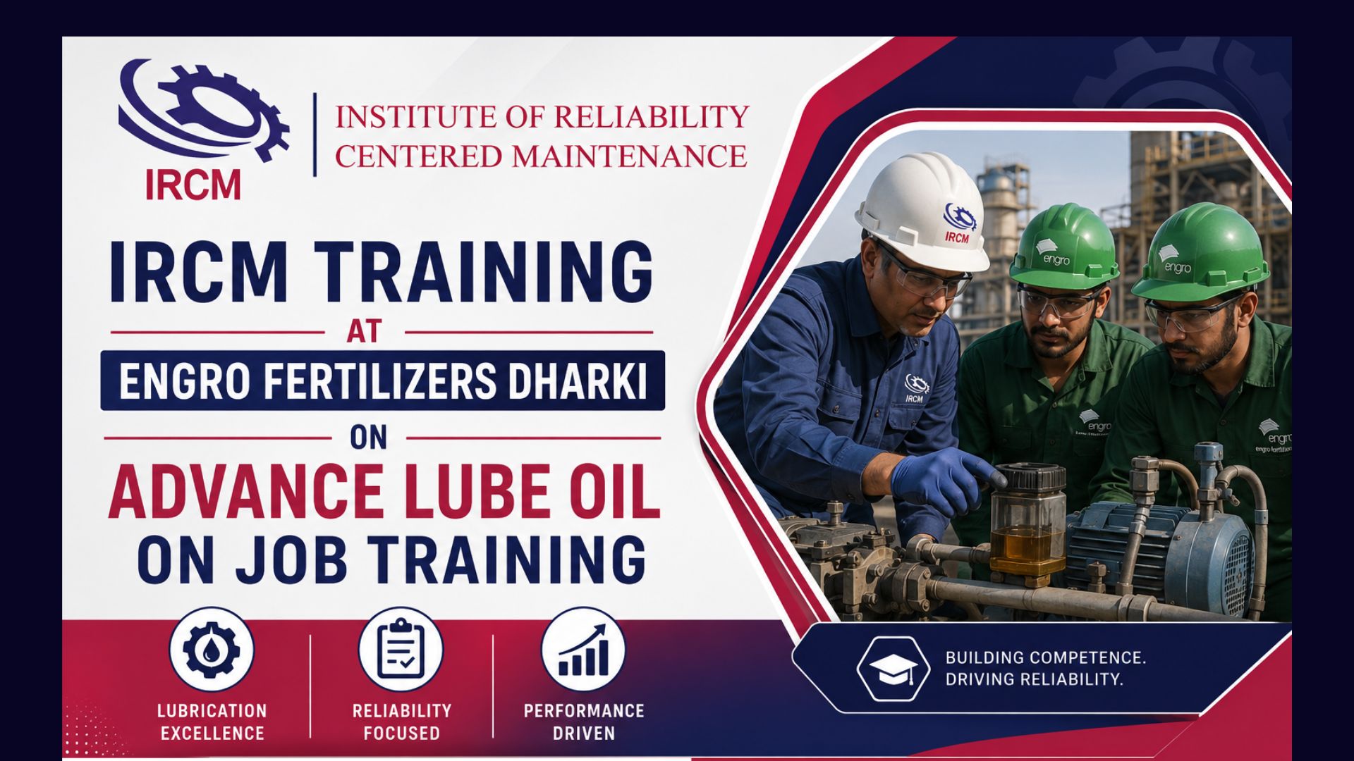 IRCM Training at Engro Fertilizers